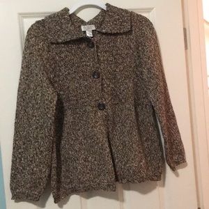 Christoper & Banks button up sweater